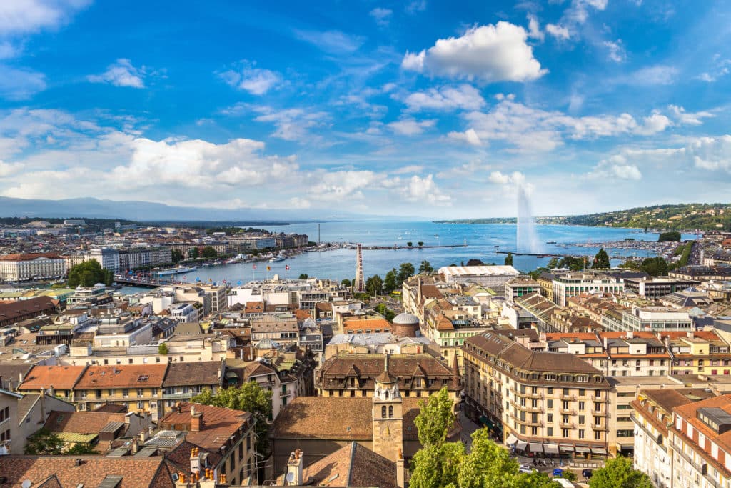 Ville de Genève à découvrir lors d'un séjour dans votre résidence de vacances en Haute-Savoie.